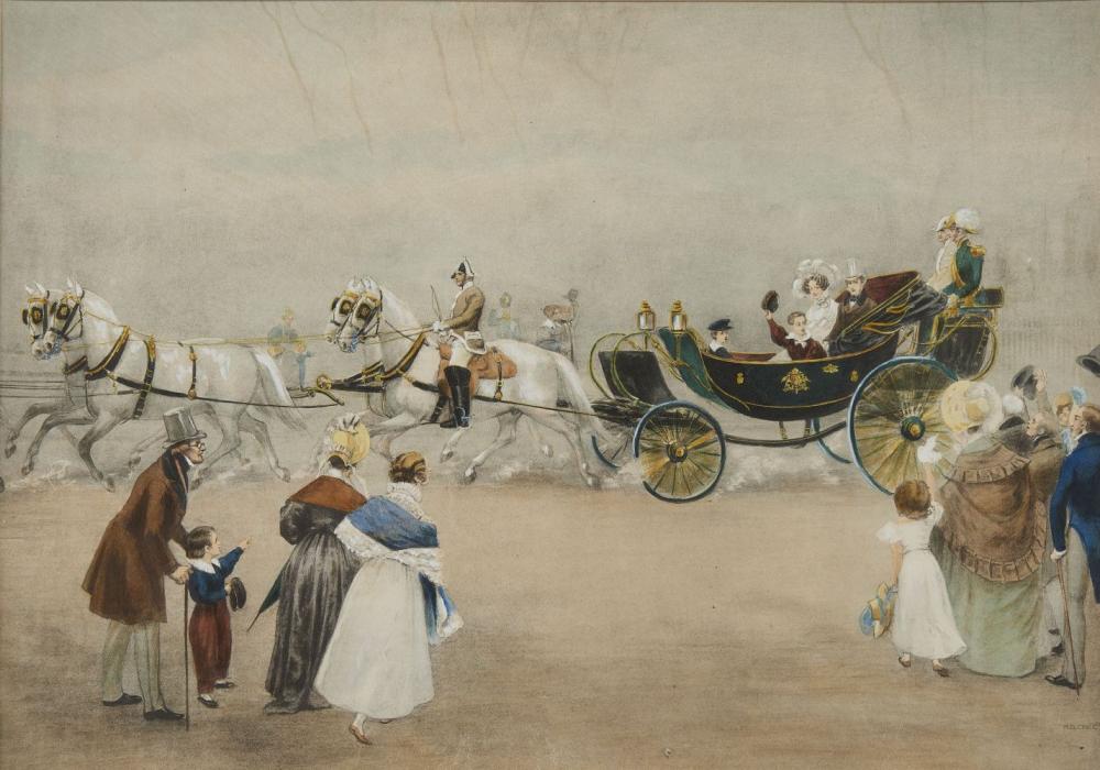 Menci Clement Crncic comparable auction result: menci clement crncic 1865 1930 l archiduc franz carl et l archi