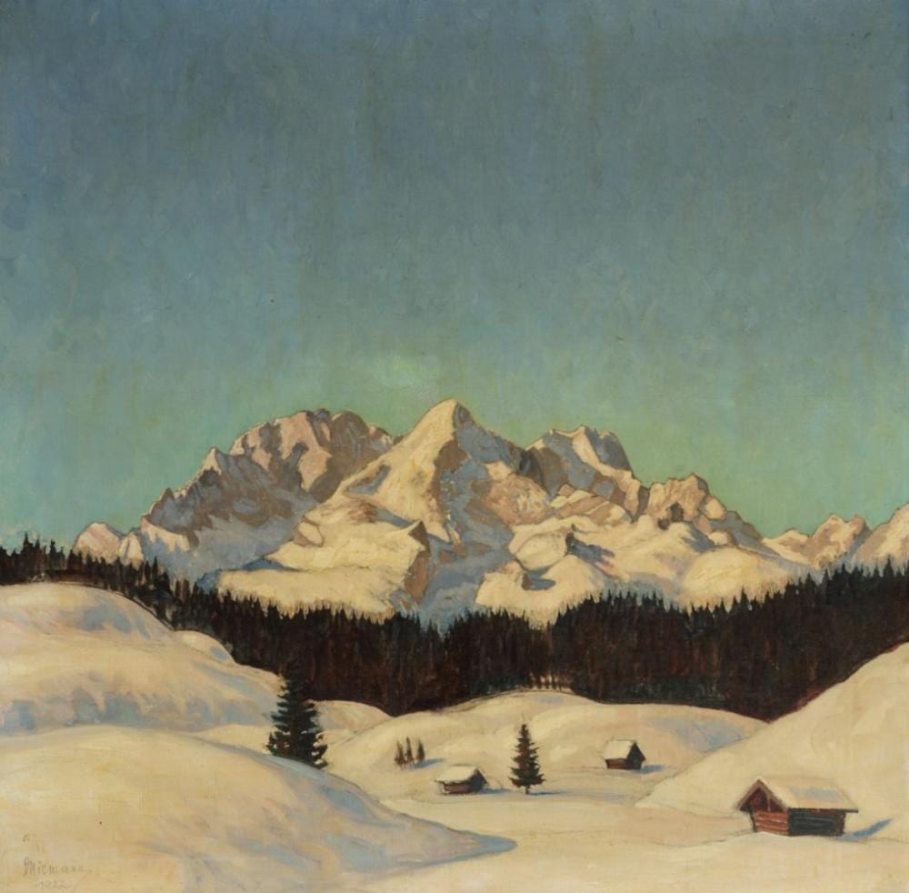 Gottfried Niemann comparable auction result: gottfried niemann berlin 1882 1945 picher germany an alpine landscape