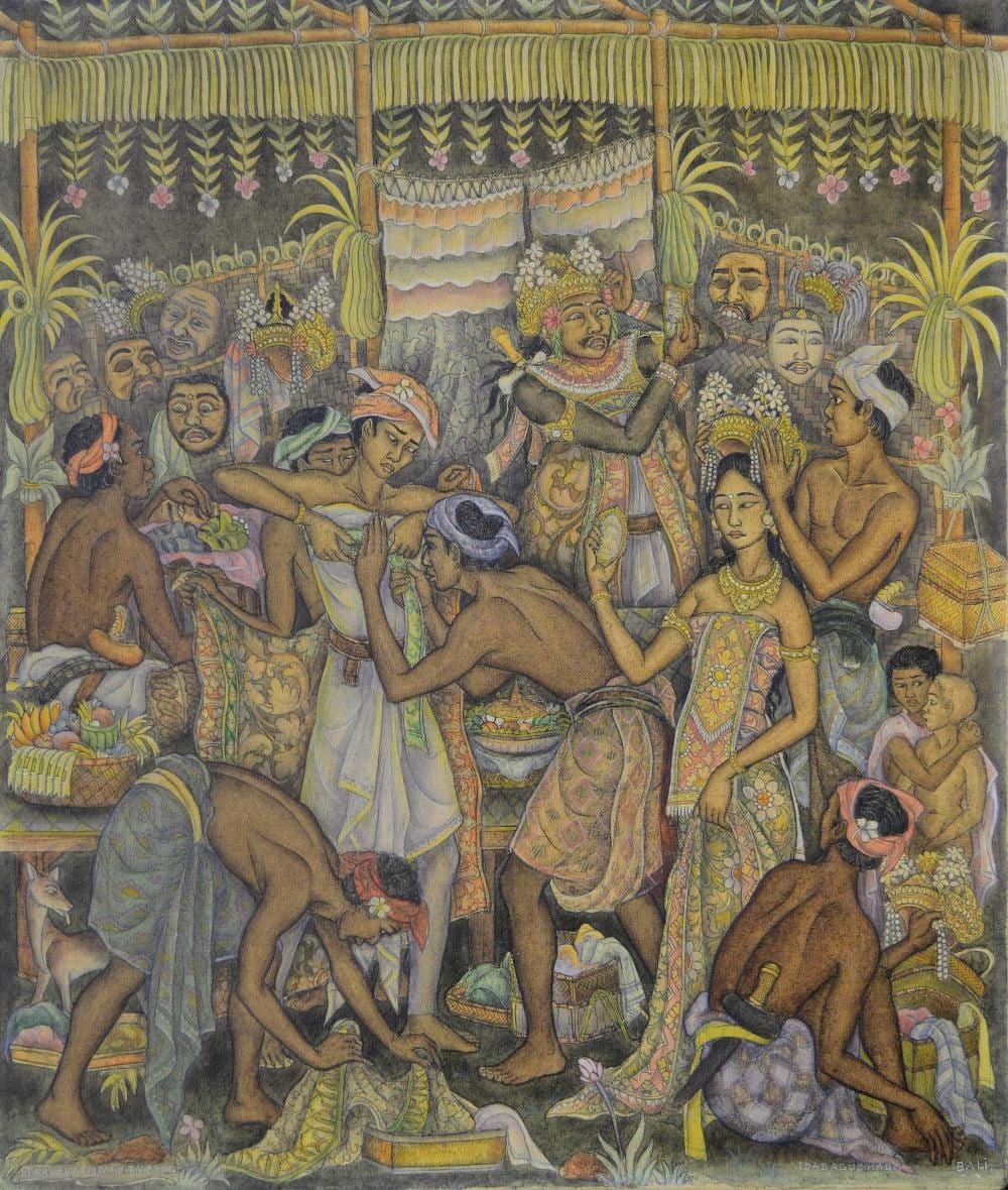 Tari Parembon Tupeng comparable sale