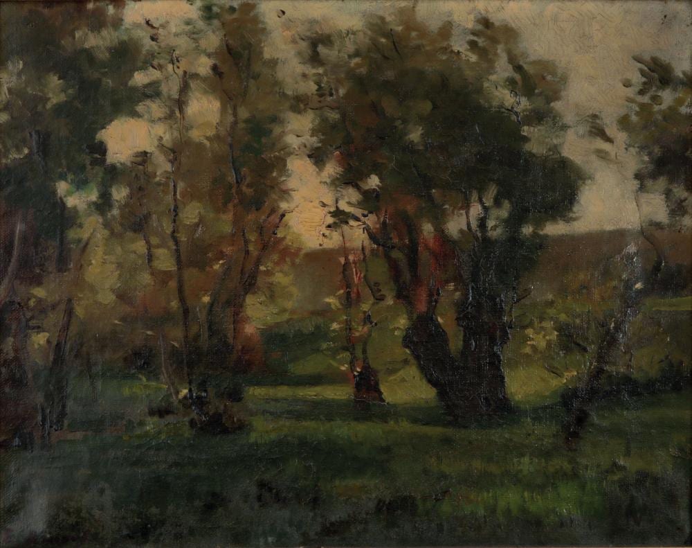 Emile Renouf comparable auction result: mile renouf 1845 1894 les saules toile signed lower left 38 x 29 cm