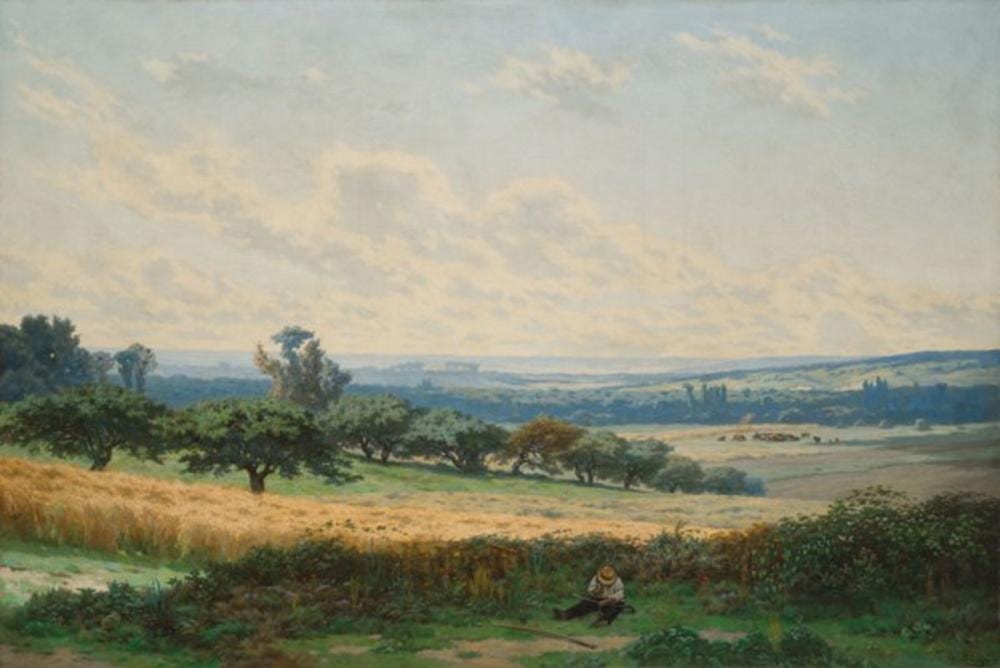 Alexandre Ségé comparable auction result: alexandre s g french 1818 1885 la vall e de courtry seine et marne