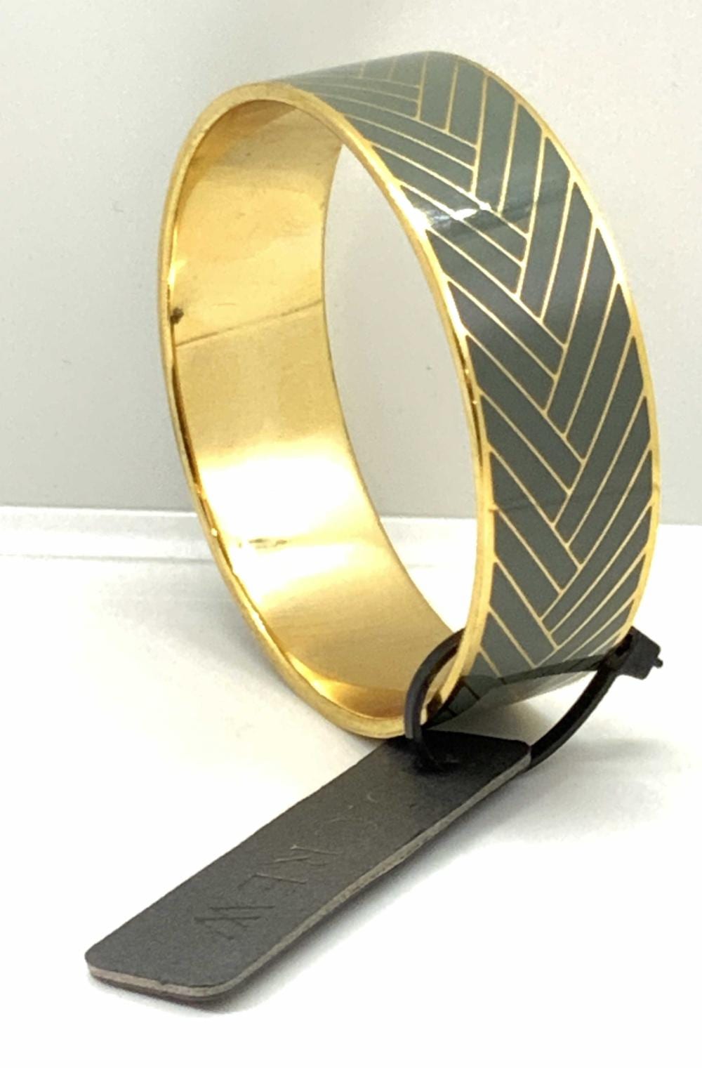 J. Crew comparable auction result: j crew signed new with tag print bangle bracelet