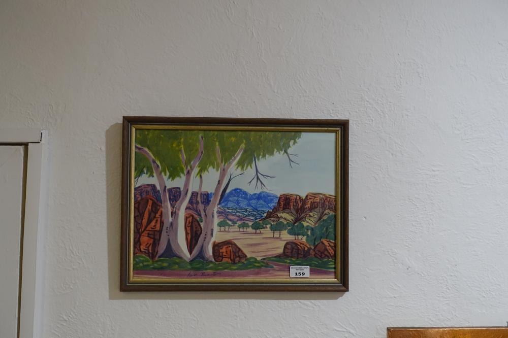 Kevin Namatjira comparable auction result: kevin namatjira australian aboriginal 1958 cen
