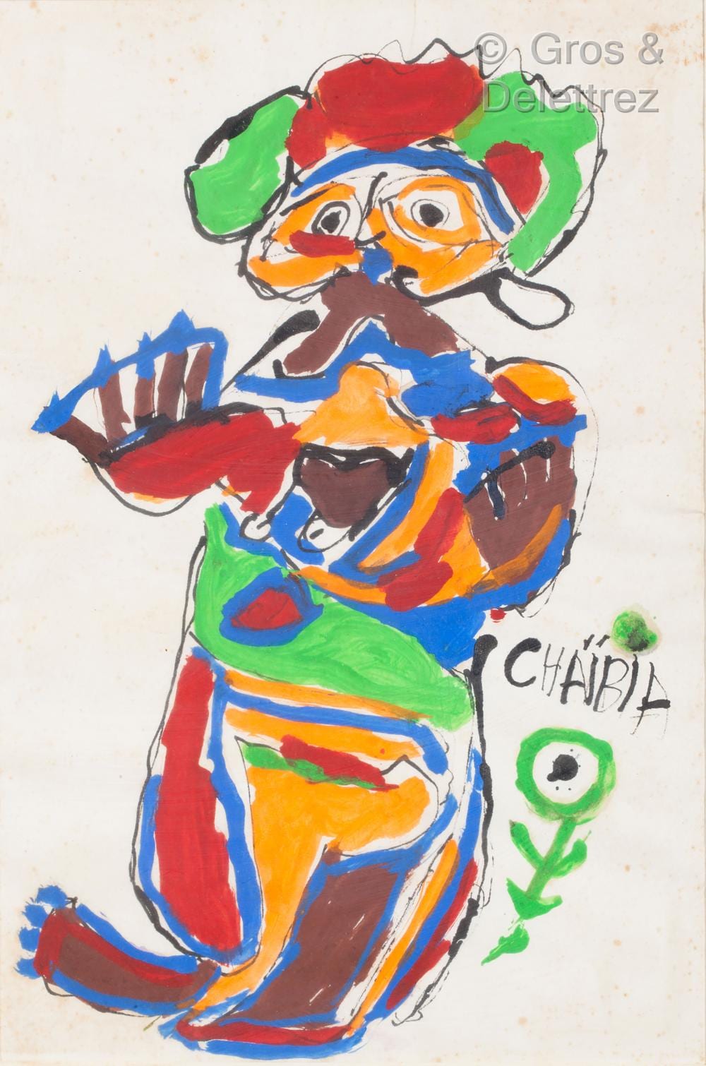 Chaibia comparable auction result: chaibia 1929 2004 le danseur