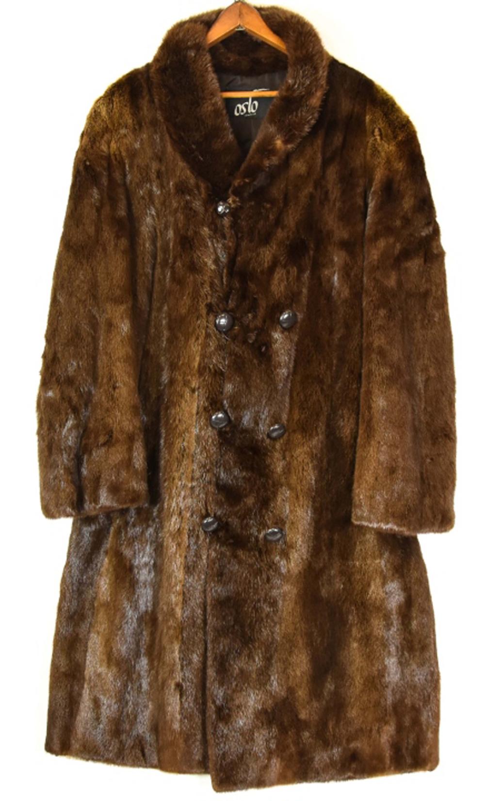 Oslo Montreal Full Length Mink Coat sold by Greenwich Auction, lot 814 — auction record photograph