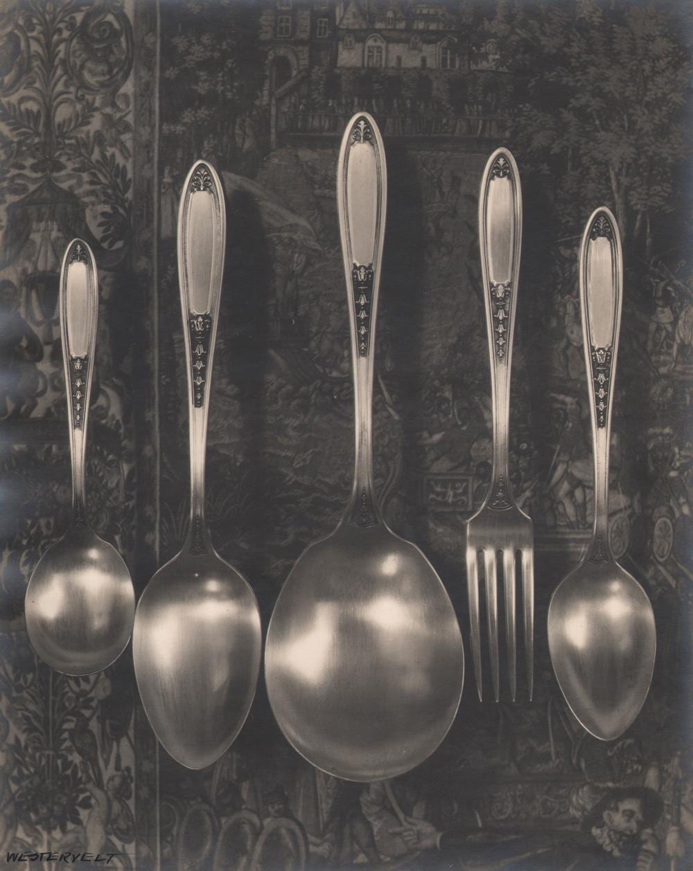 Walter M. Westervelt comparable auction result: walter m westervelt silverware pattern c 1920s