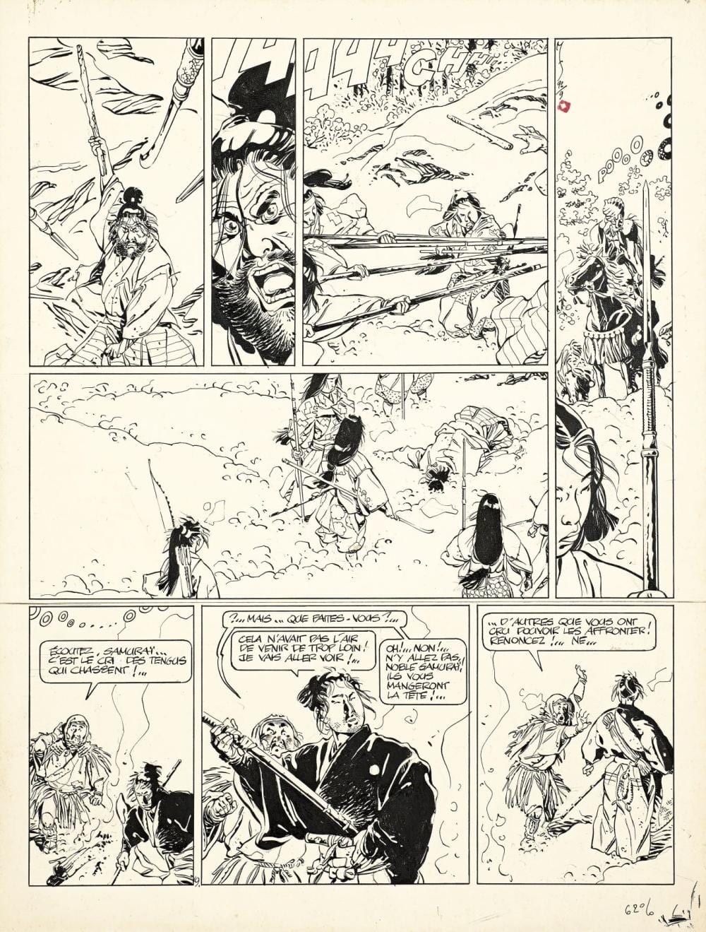 Marc Degroide comparable auction result: michetz marc degroide dit n en 1951 kogaratsu tome 5