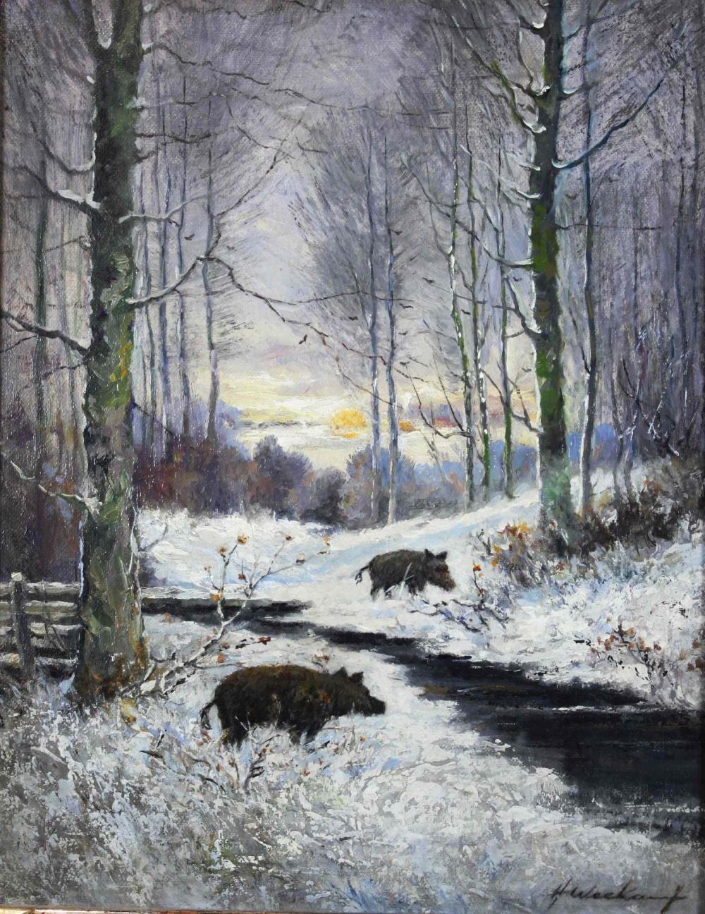 Heinrich Weckauf comparable auction result: heinrich weckauf
