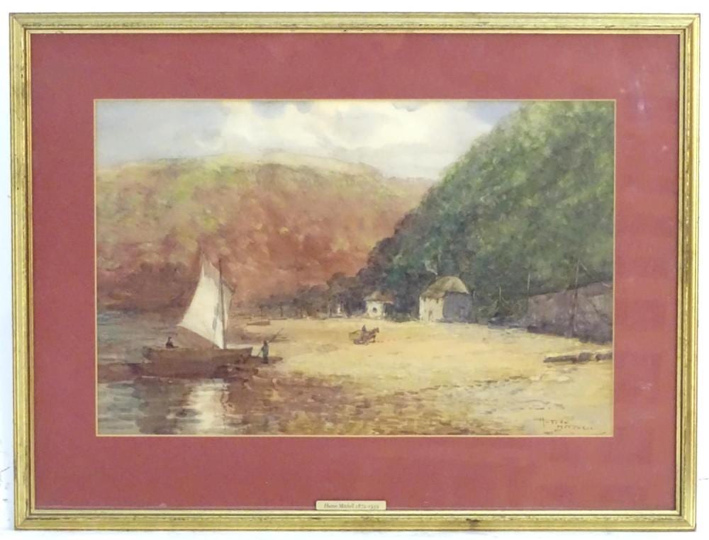 Hutton Mitchell comparable auction result: hutton mitchell 1872 1939 canadian school wate