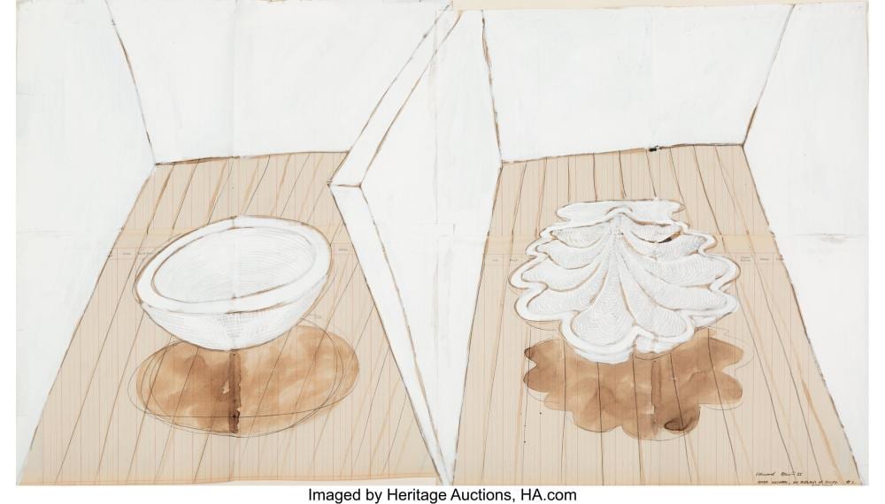 Edward Allington comparable auction result: edward allington british 1951 an analysis of beauty 2 first series 1985 mi