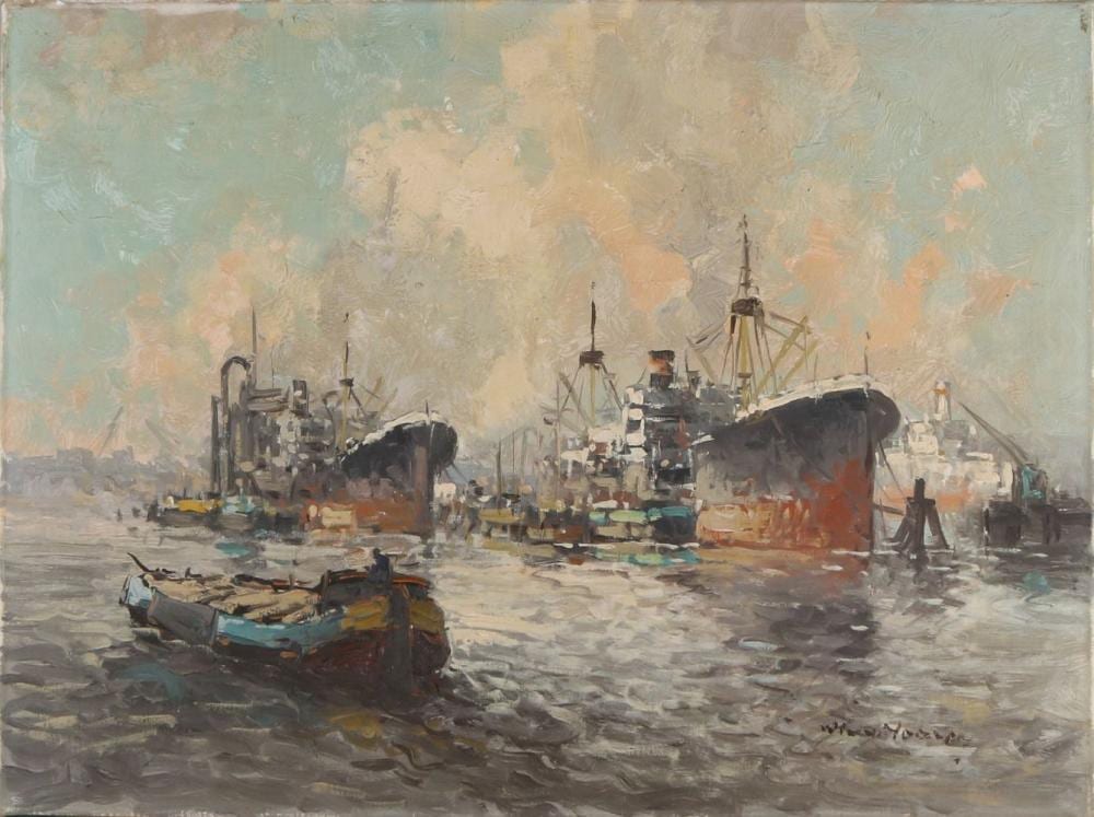 Wim van Norden comparable auction result: wim van norden harbor view rotterdam