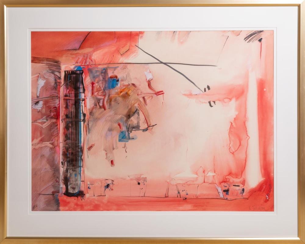 scott wilson abstract watercolor signed · Ahlers & Ogletree Inc. · 2021-01-07 Scott Wilson comparable auction result: scott wilson abstract watercolor signed