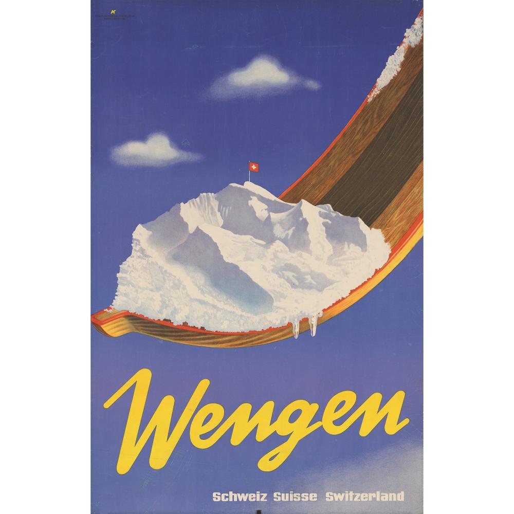 Leo Keck comparable auction result: leo keck 1906 1987 wengen