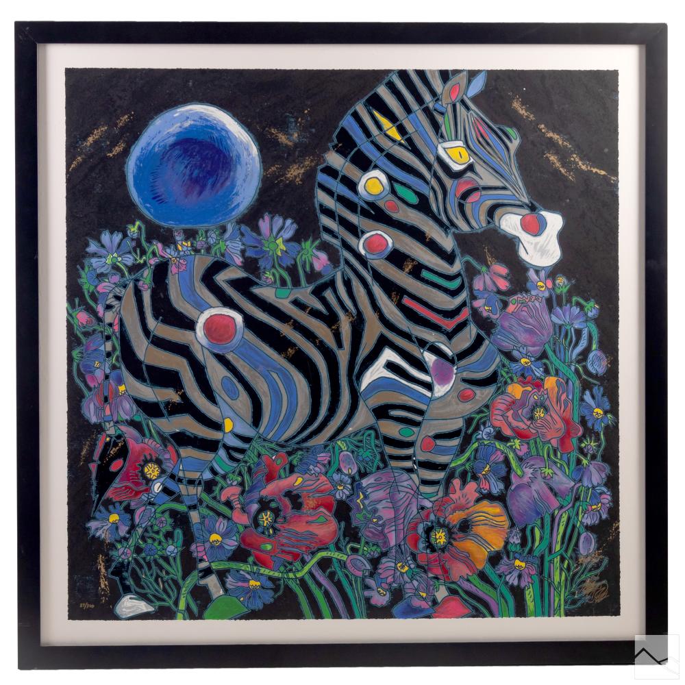 Chinese Tiefeng Jiang 20thC Spring Rhyme Serigraph sold by Hill Auction Gallery, lot 569 — auction record photograph