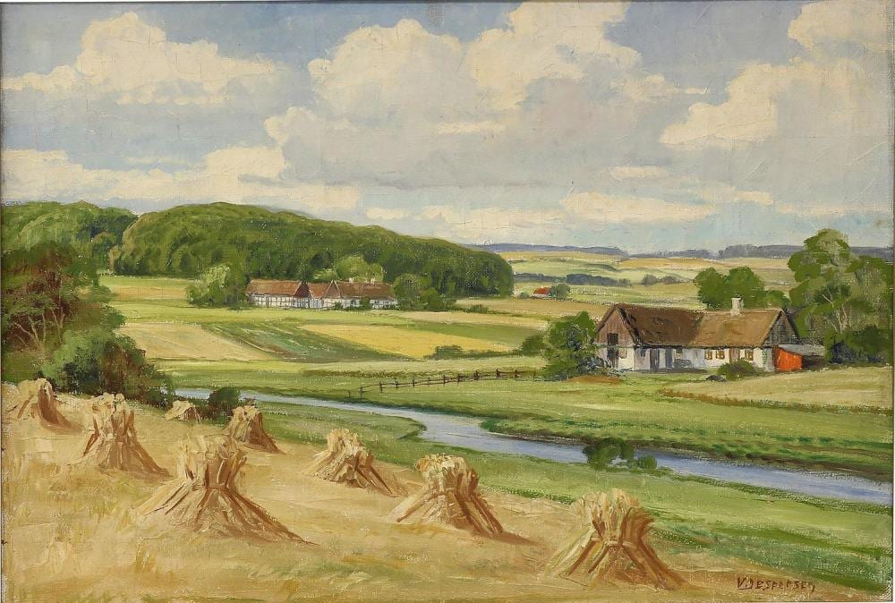 viggo jespersen danish born 1893 oil on canvas · Market Auctions · 2021-01-06 Viggo Jespersen comparable auction result: viggo jespersen danish born 1893 oil on canvas