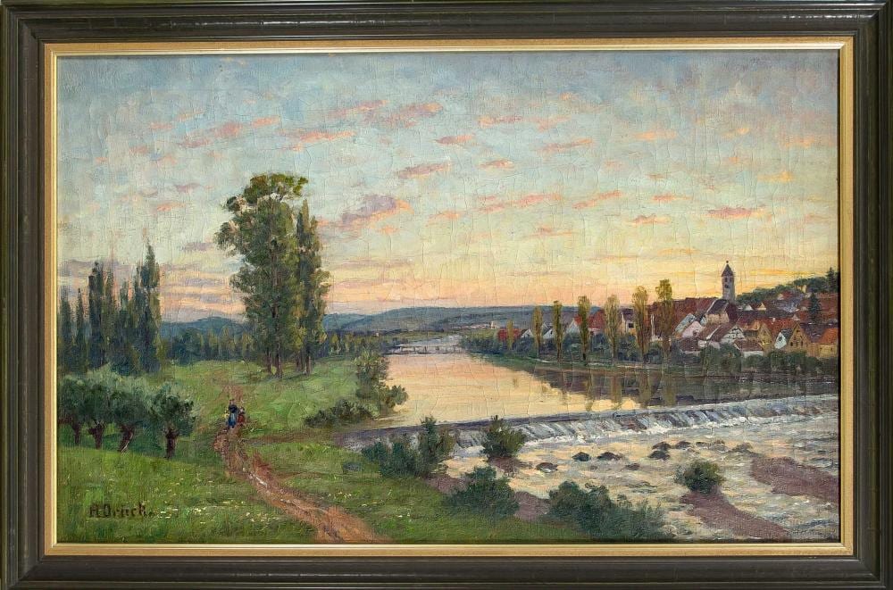 Hermann Drück comparable auction result: hermann dr ck 1856 1931 german p