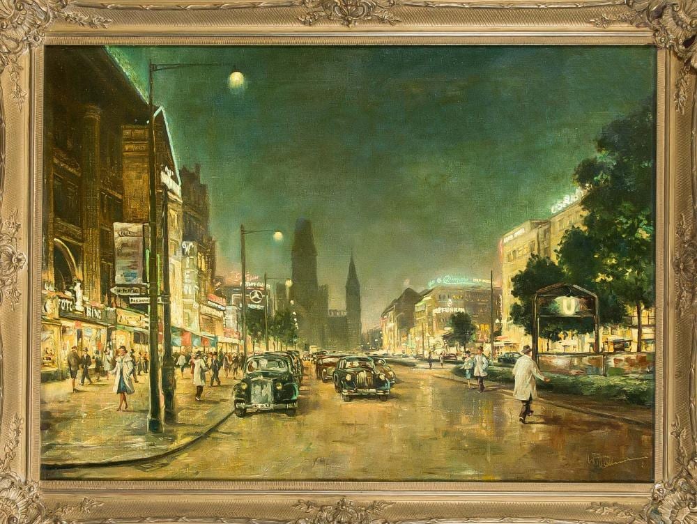 Walter Dettmann comparable auction result: walter dettmann 1914 1984 painte