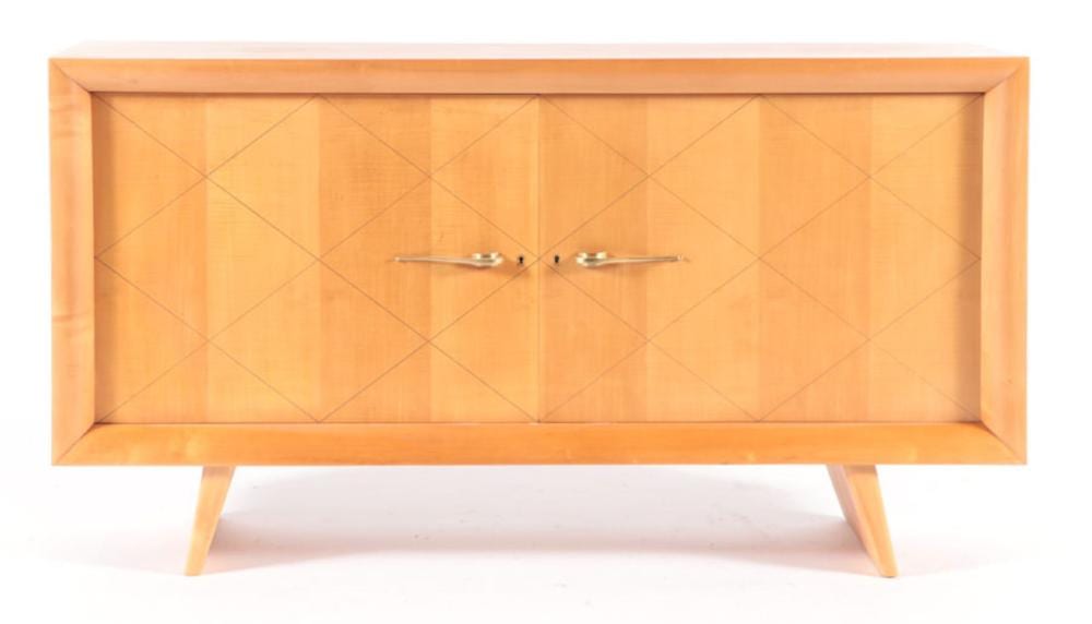 Suzanne Guiguichon comparable auction result: french sycamore sideboard by suzanne guiguichon