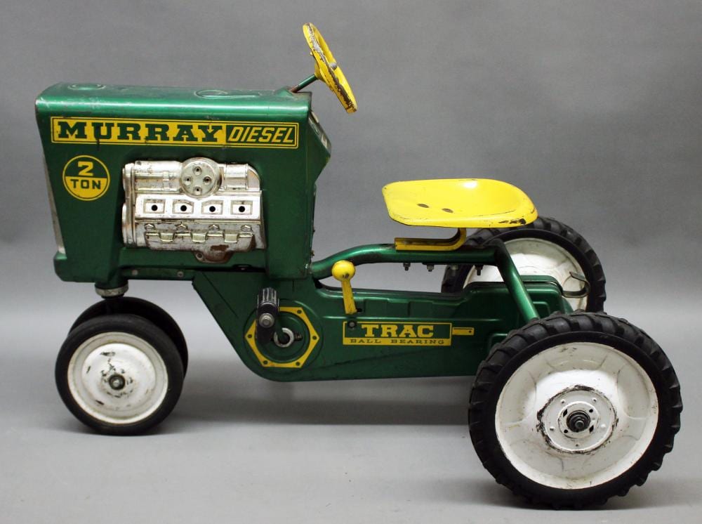 Steel Pedal Tractor: Murray Diesel Two-T sold by Roan Inc. Auctioneers & Appraisers, lot 271 — auction record photograph