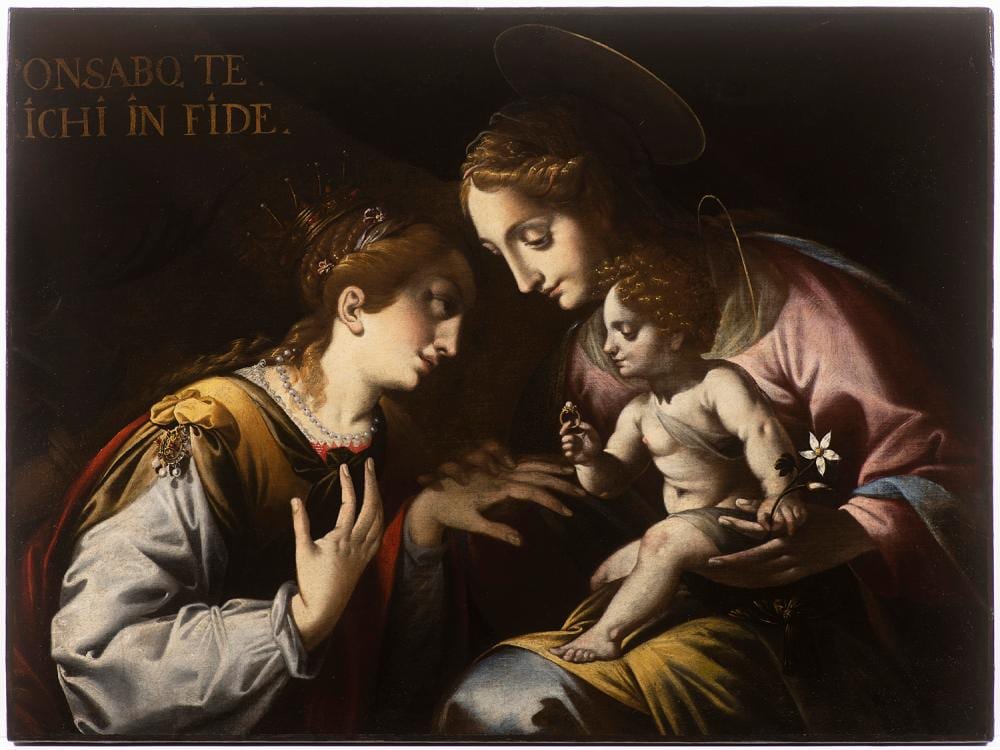 giovan battista vanni c 1599 1660 mystical marriage of saint catherine · Fine Antiques Prague s.r.o. · 2021-01-26 Giovanni Battista Vanni comparable auction result: giovan battista vanni c 1599 1660 mystical marriage of saint catherine