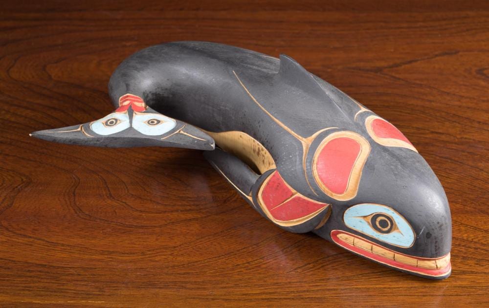 Doug Lafortune comparable auction result: doug lafortune coast salish washington born 19