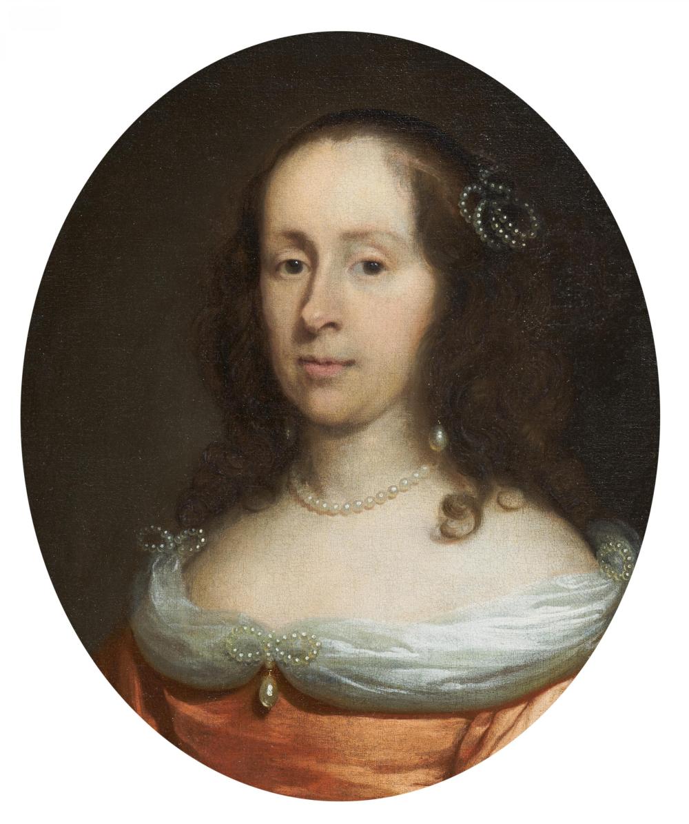 Cornelis Jonson van Ceulen comparable auction result: damenportrait