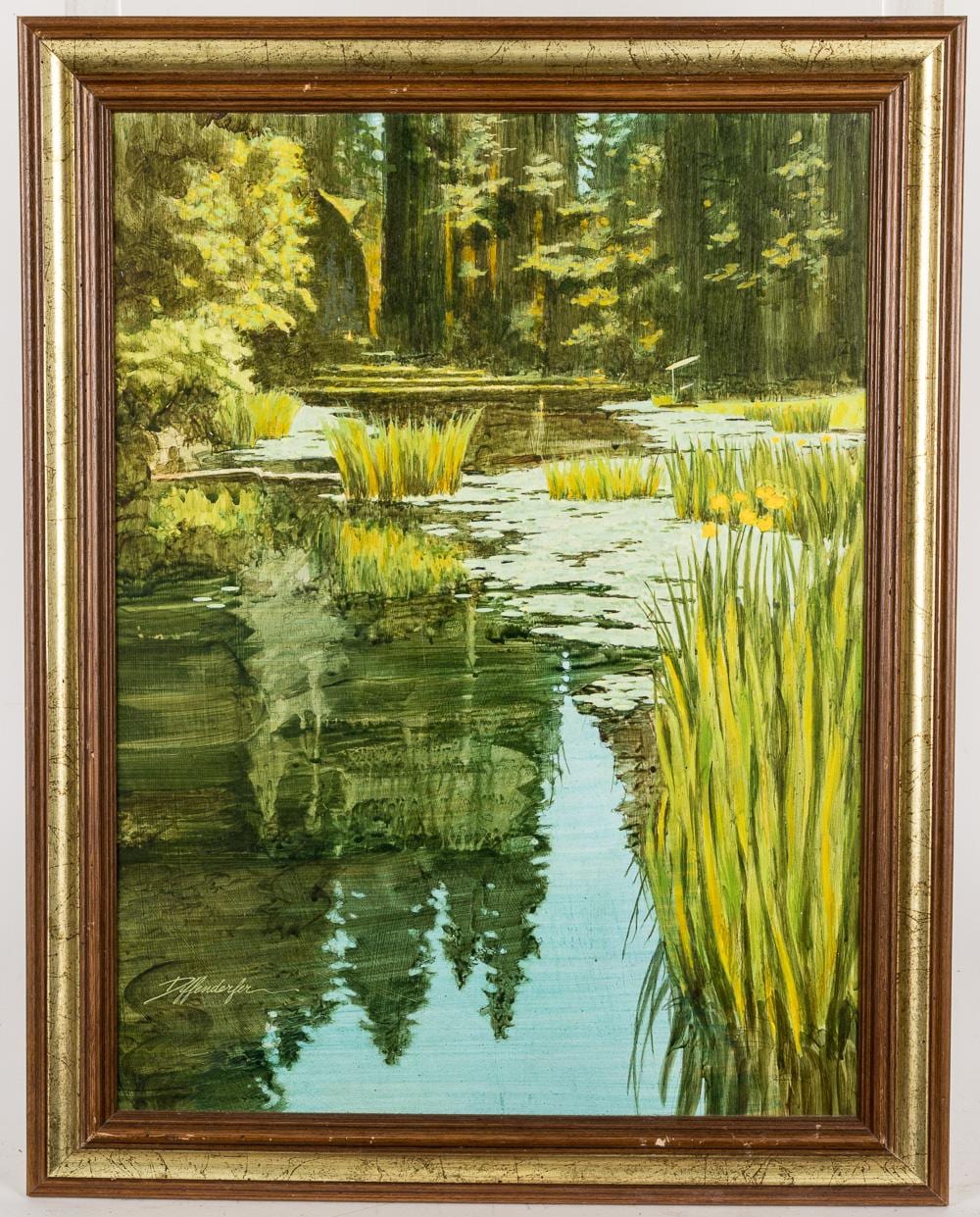 Edward Diffenderfer comparable auction result: edward diffenderfer acrylic on board