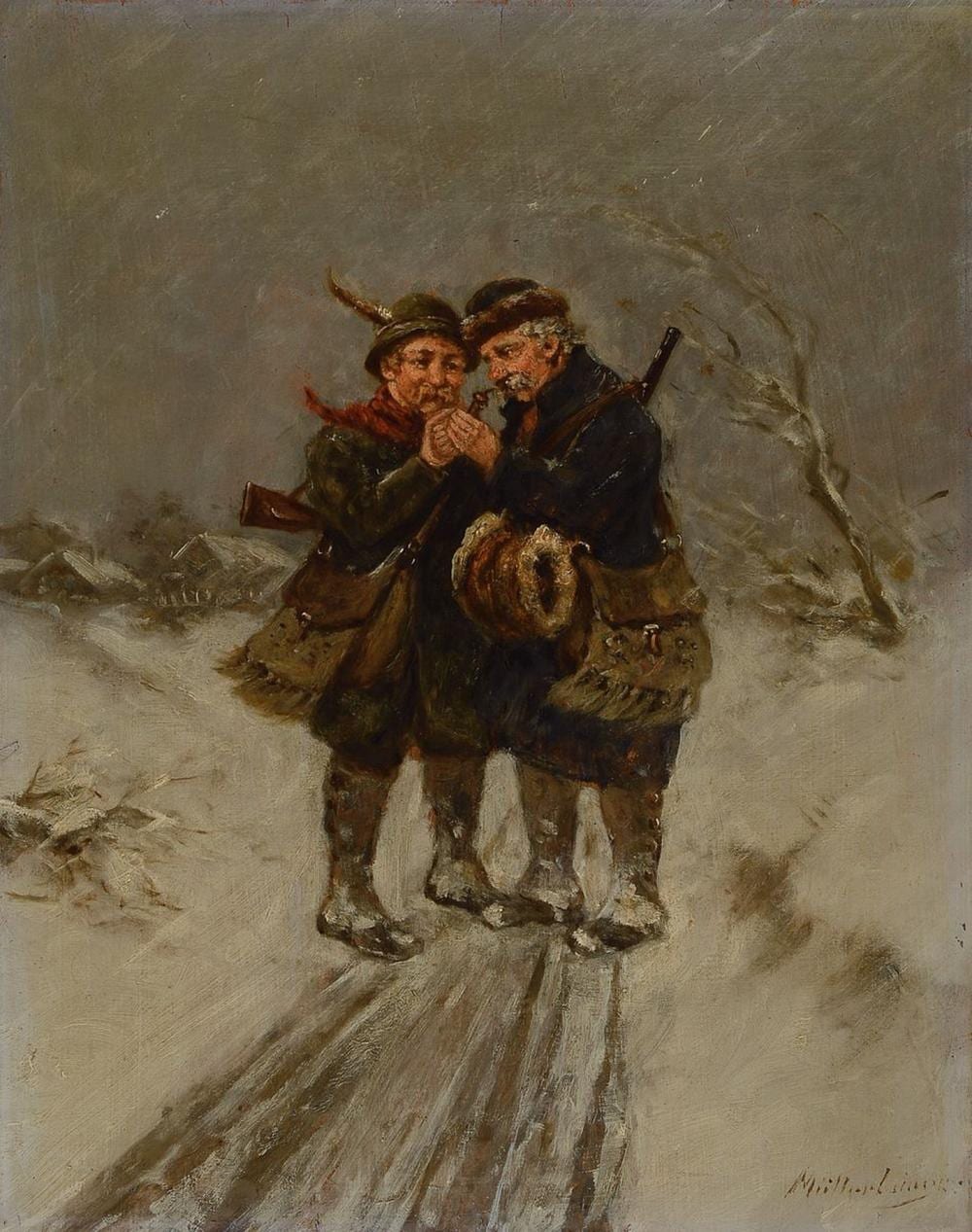 Albert Müller-Lingke comparable auction result: albert m ller lingke 1844 altenburg 1930 munich two