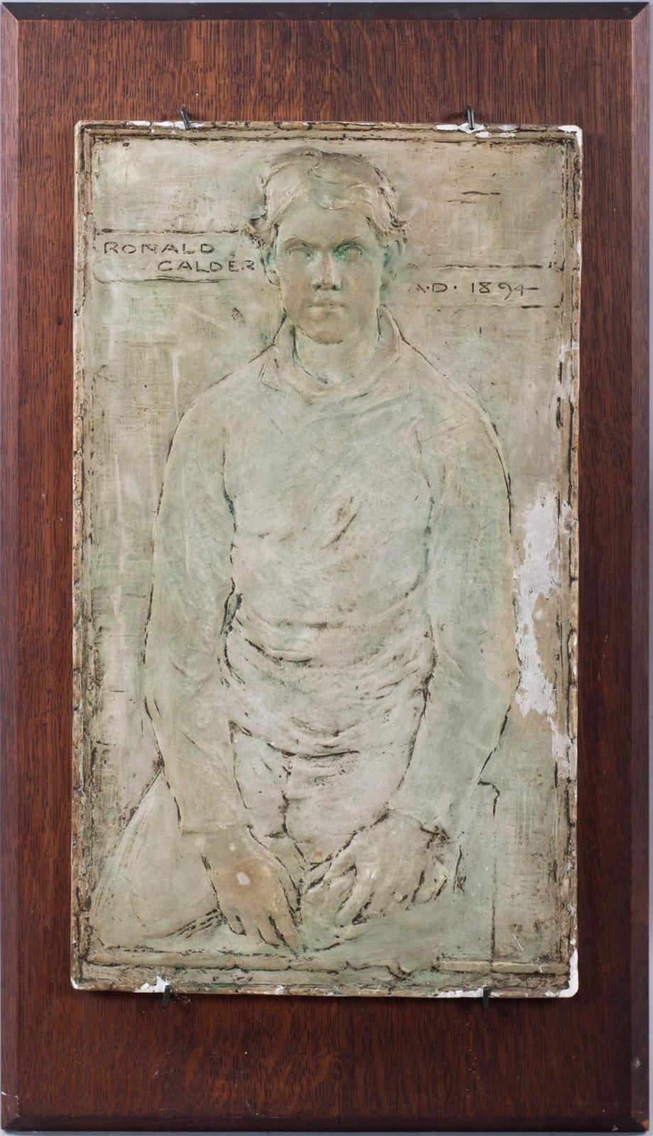 Alexander Stirling Calder comparable auction result: alexander stirling calder american 1870 1945 plaster relief of ronald calder