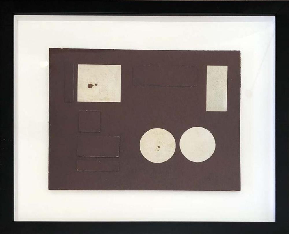 Lolo comparable auction result: lolo dolores nieto soldevilla cuba 1901 1971 collage on cardboard 21 cm x 27 cm signed and dated 1957 coa martha flora carranza barba havana cuba