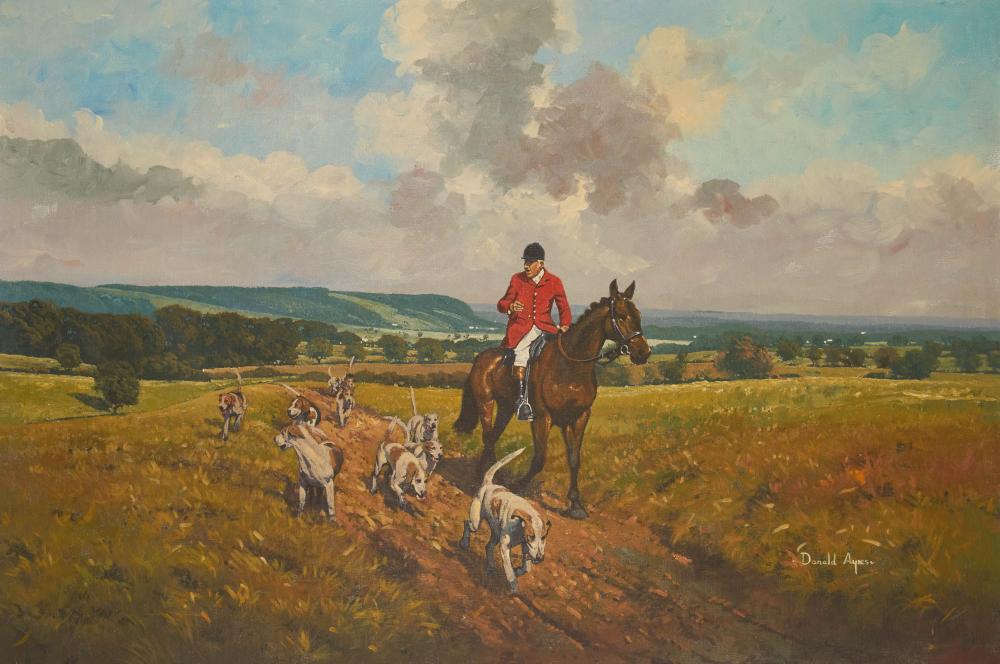 Donald Ayres comparable auction result: donald ayres the hunt begins