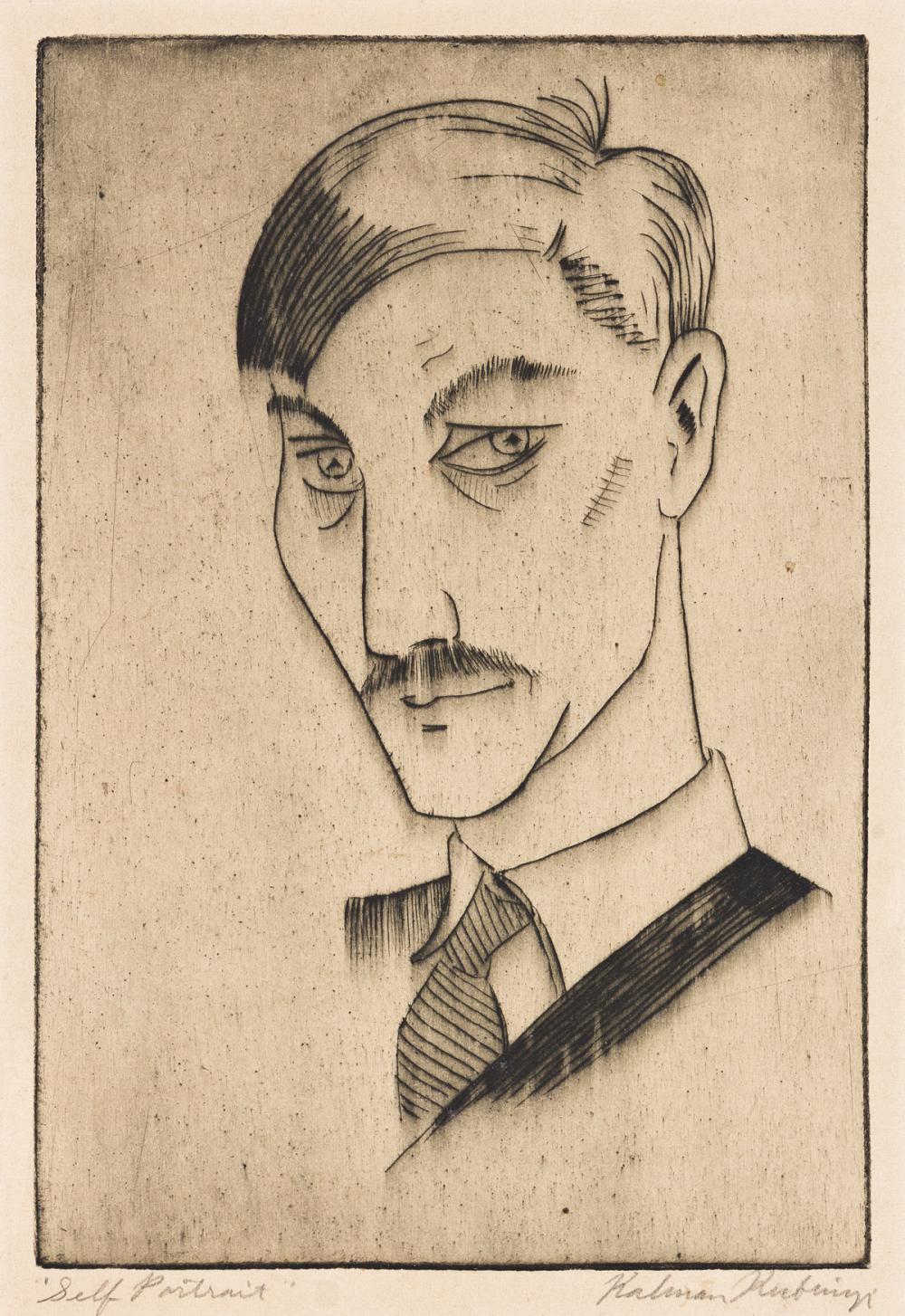 Kálmán Kubinyi comparable auction result: k lm n kubinyi 1906 1973 group of 4 etchings