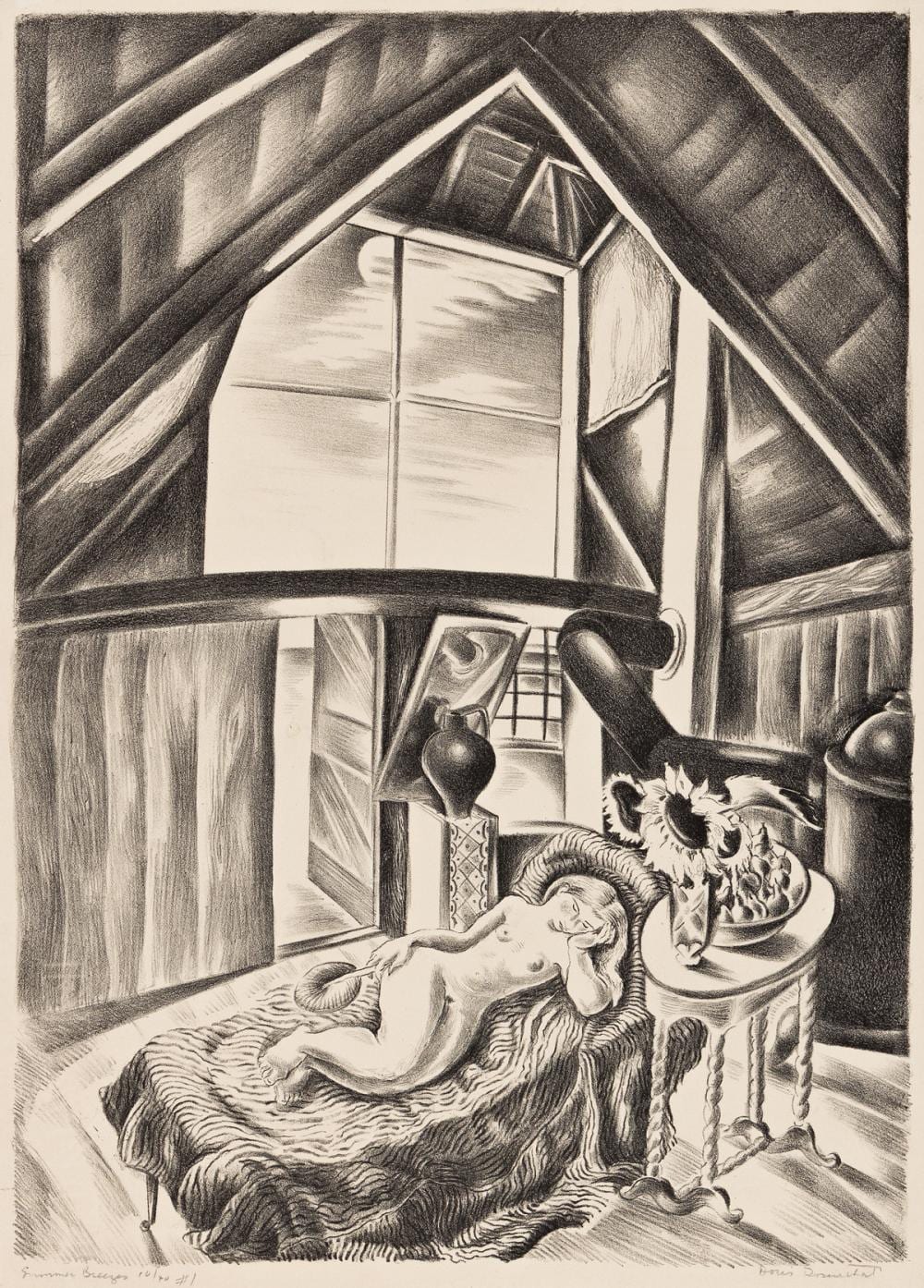 Doris Rosenthal comparable auction result: doris rosenthal 1895 1971 summer breezes no 1 sleeper
