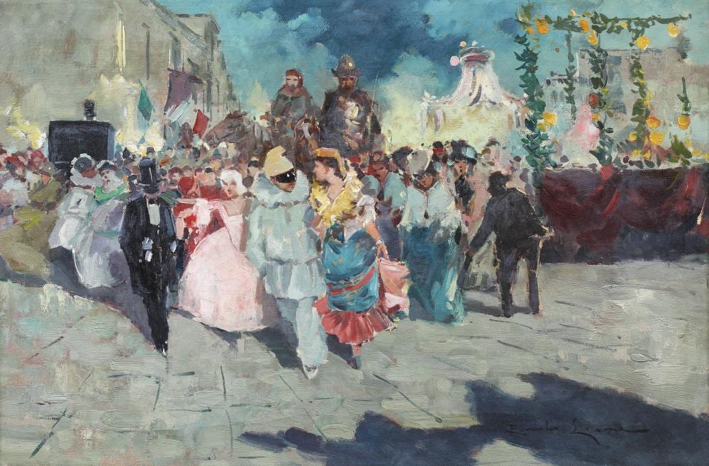 romolo leone venice carnival · A10 by Artmark · 2021-01-26 Romolo Leone comparable auction result: romolo leone venice carnival
