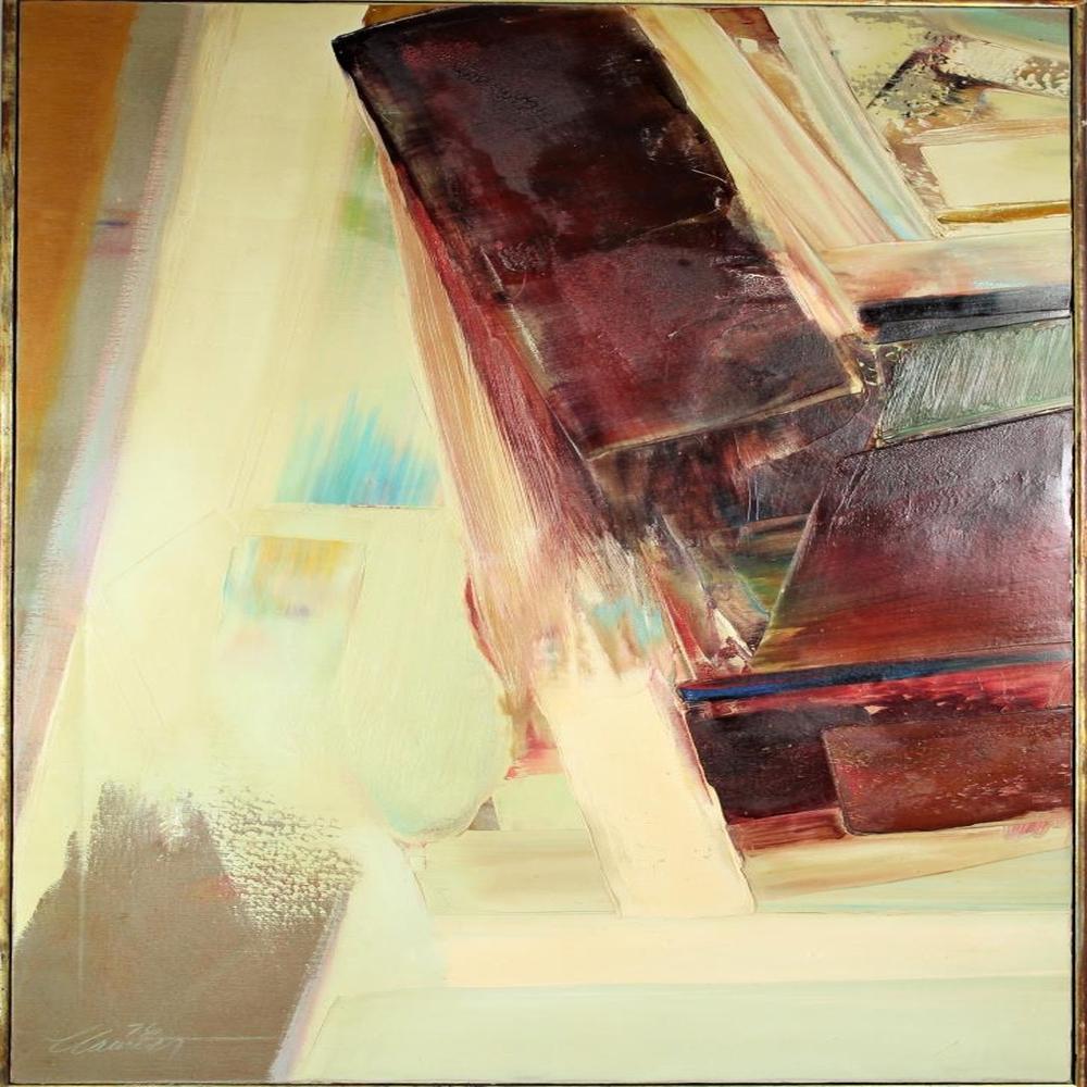 Don Clausen comparable auction result: don clausen b 1930 american oil on canvas
