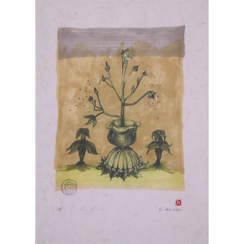 Virgilio Aviado comparable auction result: virgilio aviado b 1944 tree of life