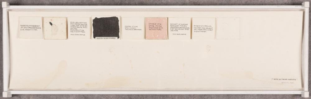 roland werro 1926 2018 7 satze meiner augenhobe 1982 aquarelle · Cornette de Saint-Cyr-Bruxelles · 2021-02-07 Roland Werro comparable auction result: roland werro 1926 2018 7 satze meiner augenhobe 1982 aquarelle