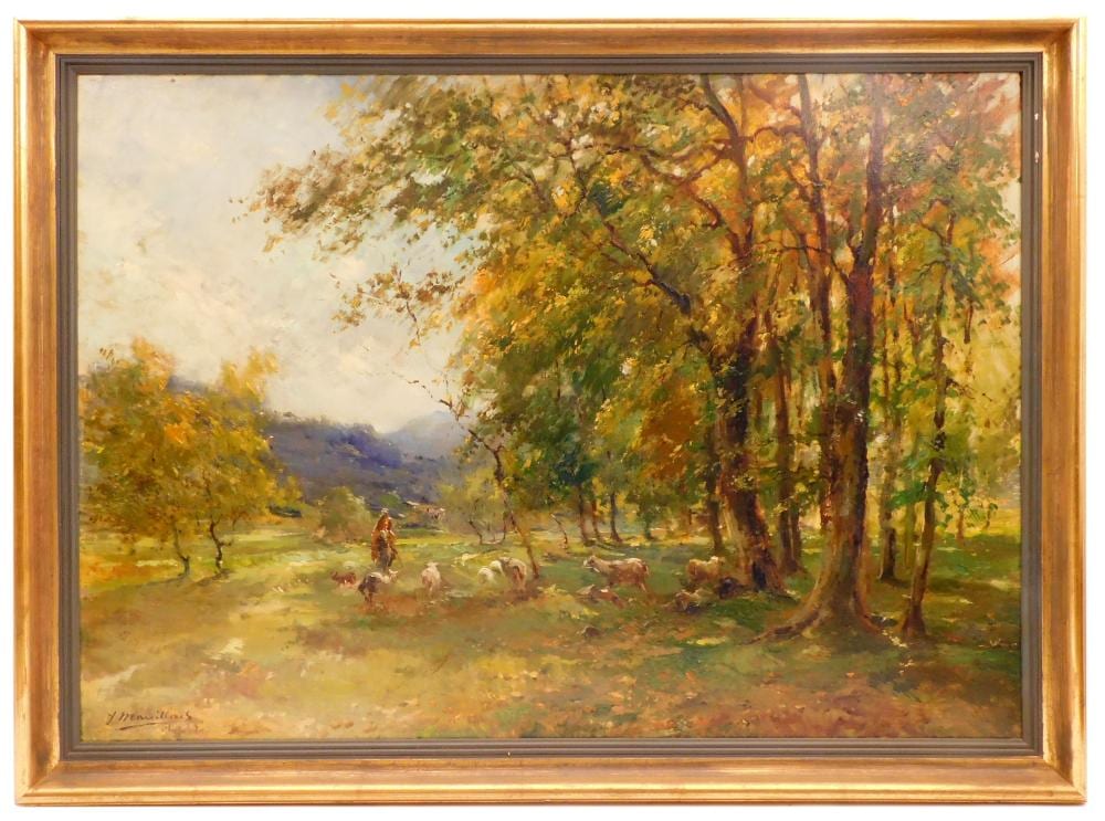 Joaquím Marsillach Codony comparable auction result: joaqu n marsillach codony 1905 1986 paisaje olotino leo sobre lienzo 64 5x91 cm
