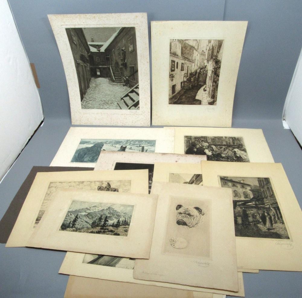 emil ranzenhofer 1864 1930 collection of 17 antique engravings · The Bidder · 2021-01-24 Emil Ranzenhofer comparable auction result: emil ranzenhofer 1864 1930 collection of 17 antique engravings