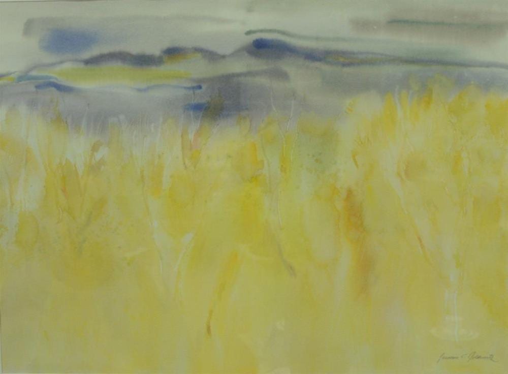 Lawrence Goldsmith comparable auction result: lawrence goldsmith american 1916 2004 dunes in the landscape watercolor on papersigned lower right lawrence c goldsmithsig