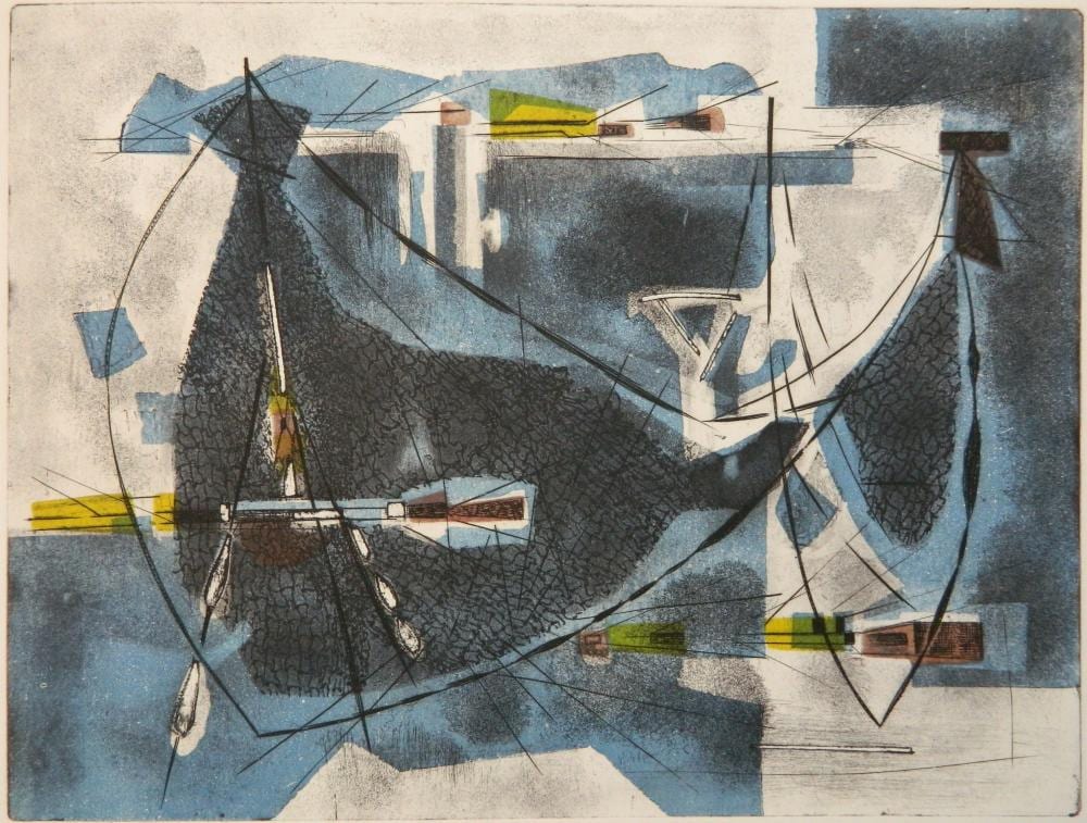 Sigismond Koloszváry comparable auction result: sigismond kolos vary etching
