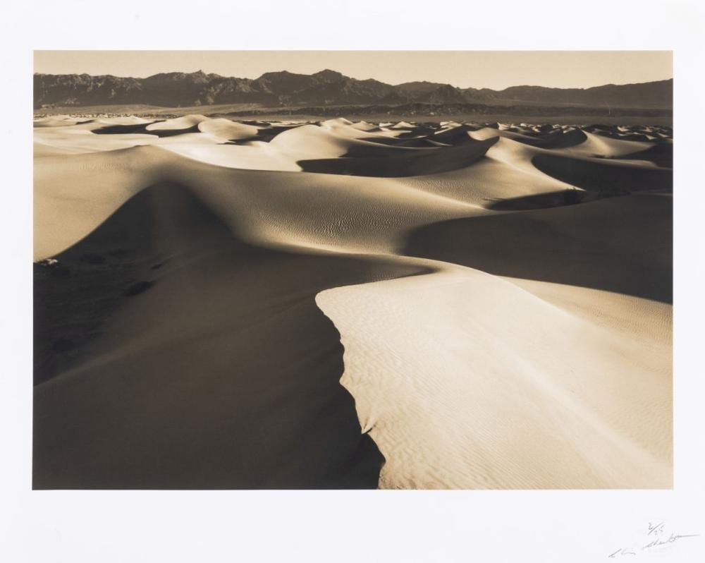 Chris Cheetham comparable auction result: chris cheetham n en 1951 death valley 1991 photographie tirage argentique