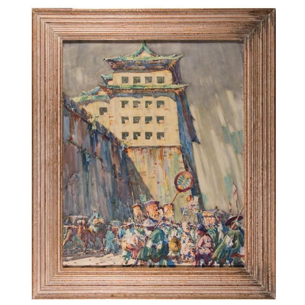 William Clothier Watts comparable auction result: william clothier watts american 1869 1961