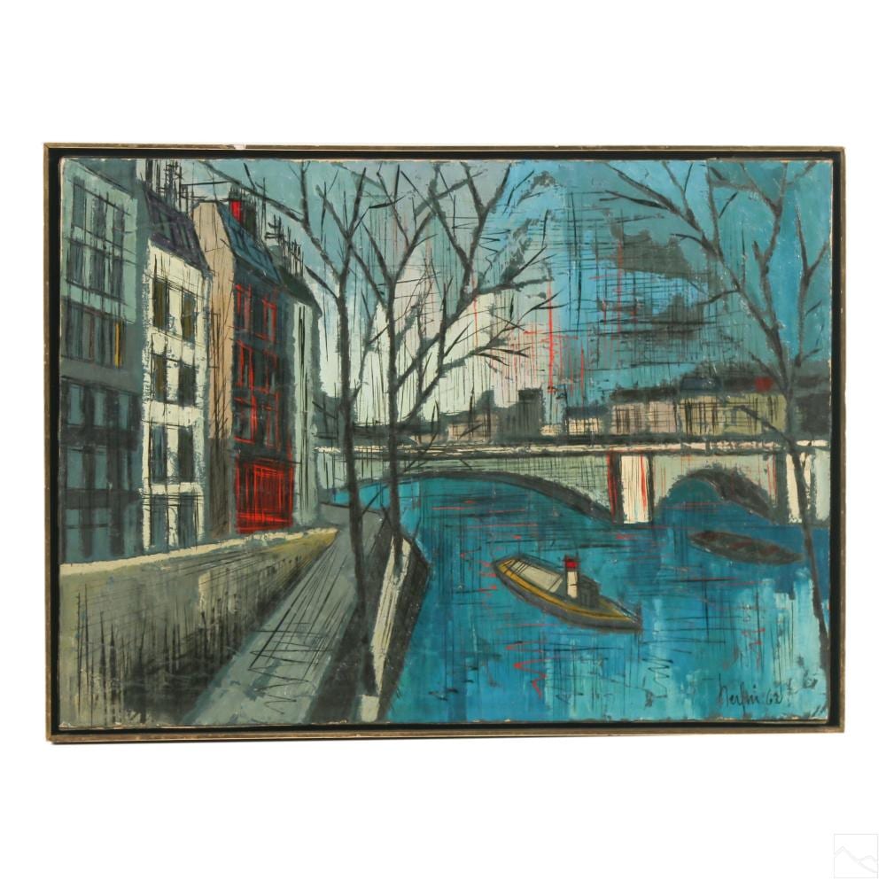 Jean Nerfin comparable auction result: jean nerfin b 1922 paris school landscape painting