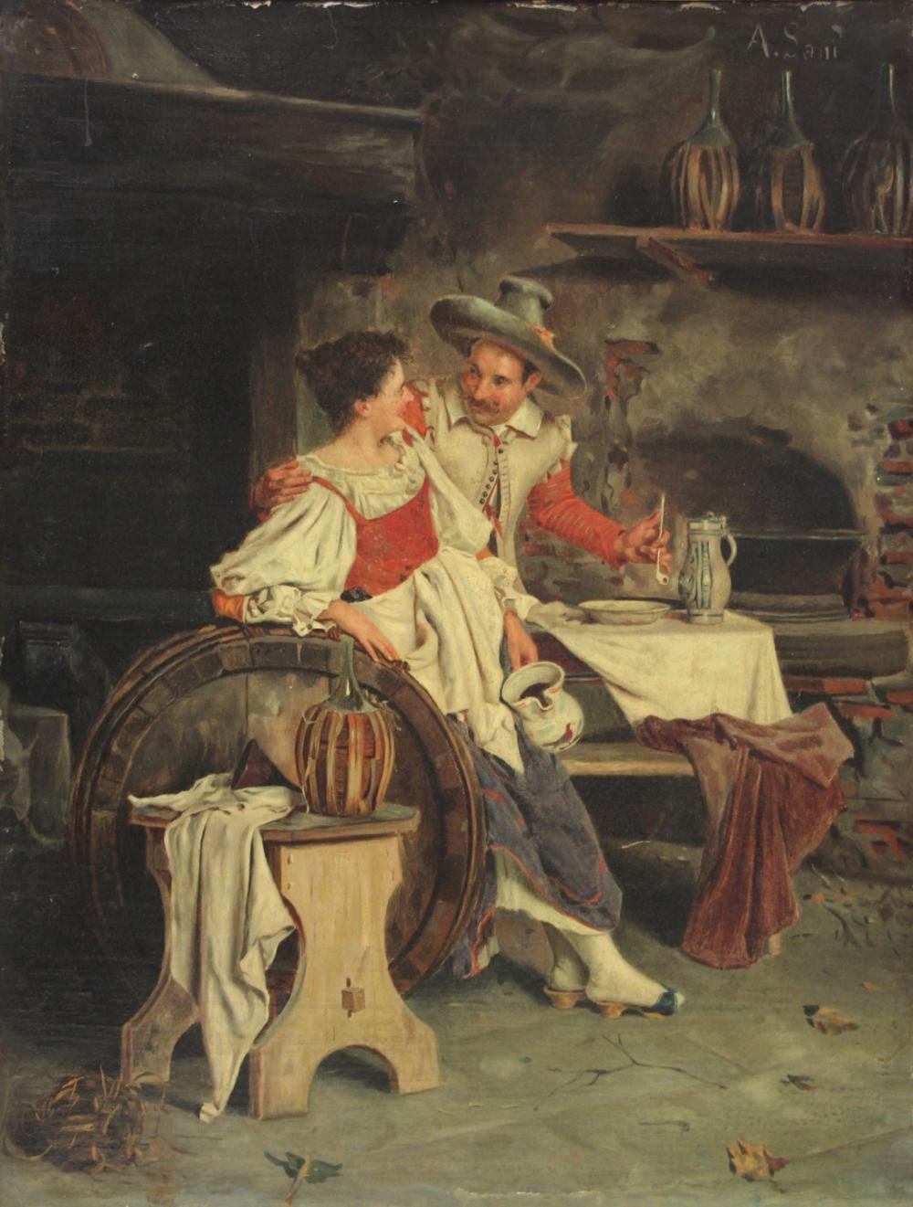 Alessandro Sani comparable auction result: alessandro sani italian 1856 1927