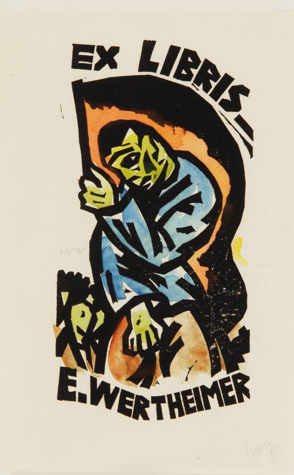 Aloys Wach comparable auction result: aloys wach 1892 1940 bookpl
