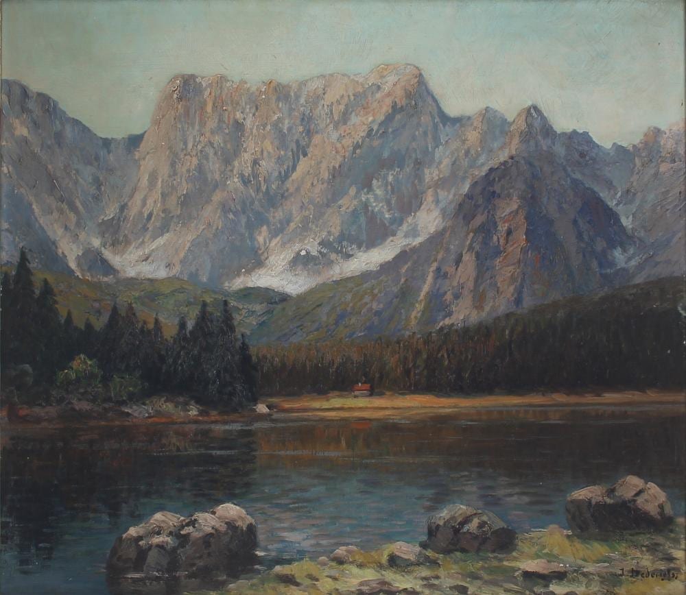 josef dederichs 1873 1958 alpenlandschaft alps landscape · Antikauktion Krefeld · 2021-02-20 Josef Dederichs comparable auction result: josef dederichs 1873 1958 alpenlandschaft alps landscape