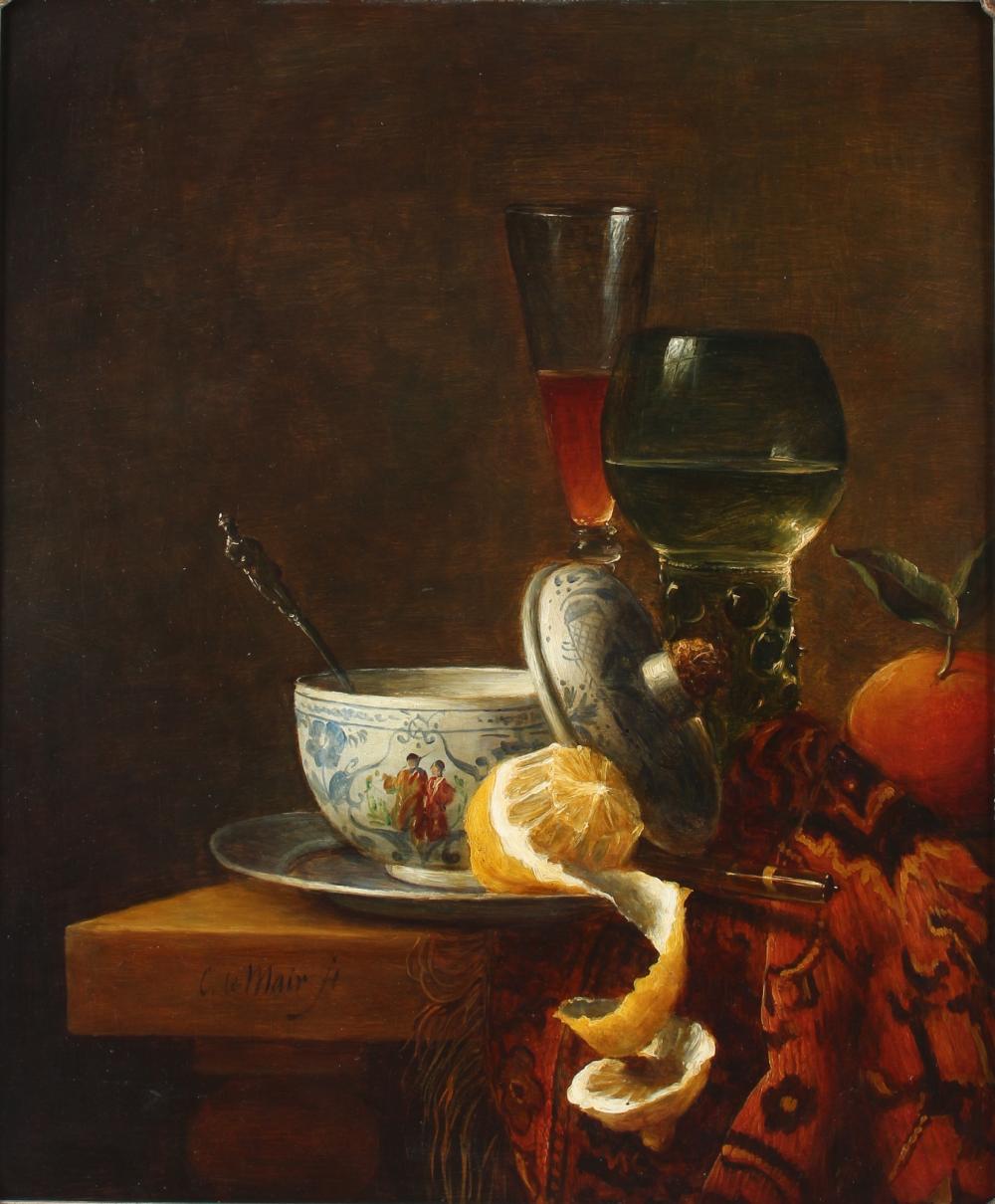 Cornelis Le Mair comparable auction result: cornelis le mair 1944 stillleben still life