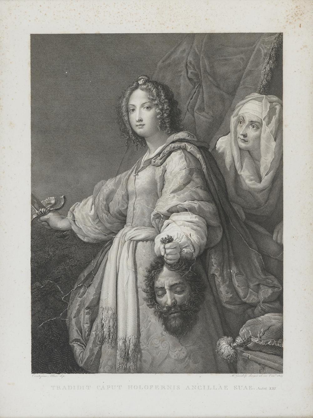 engraving of judith and holofernes by mauro gandolfi · Casa d'Aste Babuino · 2021-02-17 Mauro Gandolfi comparable auction result: engraving of judith and holofernes by mauro gandolfi