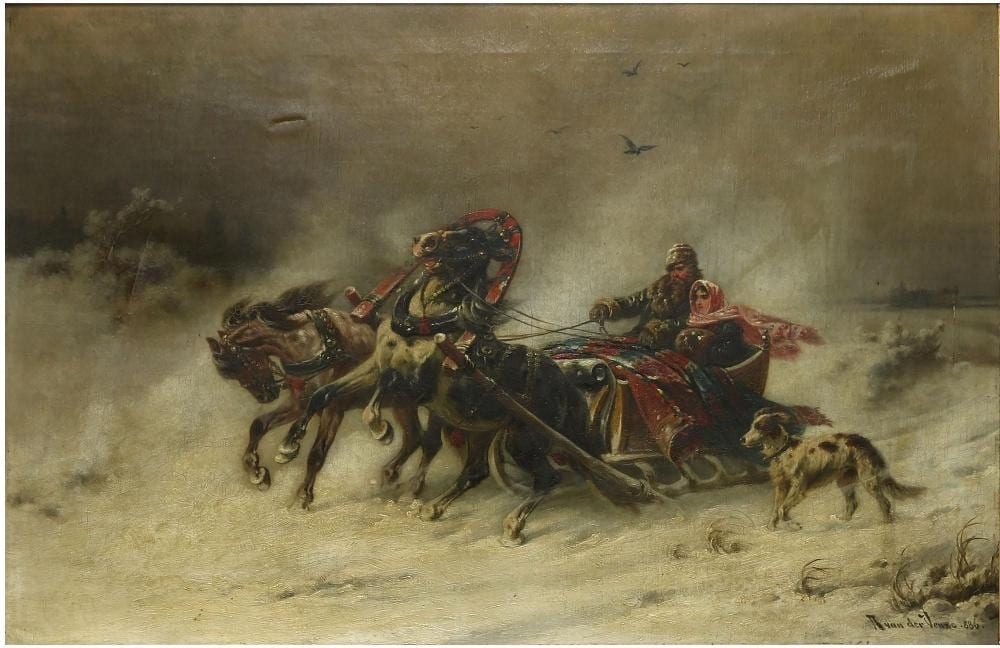Adolf van der Venne comparable auction result: adolph van der venne auctrian 1828 1911
